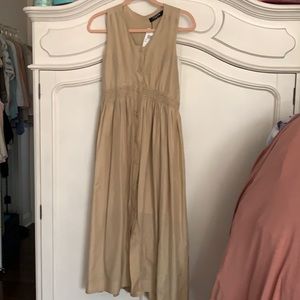 Button down summer dress